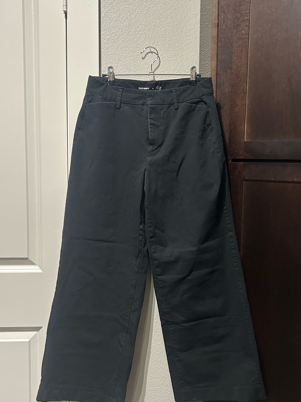 Women’s Old Navy Black Wide Leg Trousers
